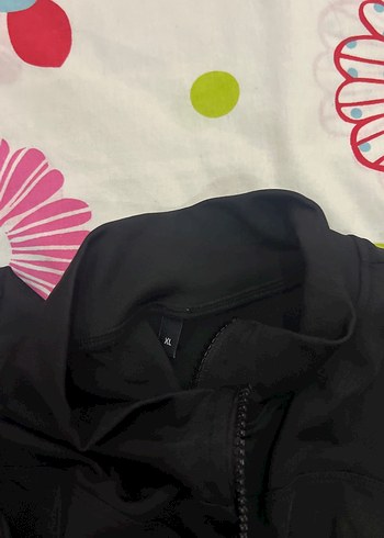 Siyah Fermuarlı Yüksek Yakalı Kadın Ceket - Görsel 4