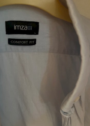 İmza Erkek mavi Keten Kısa Kollu Gömlek - Görsel 2