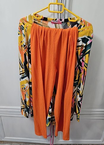 Kadın Çok Renkli Kısa Pilili Tunik - Görsel 3