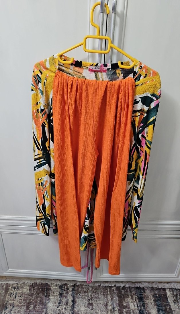 Kadın Çok Renkli Kısa Pilili Tunik - Görsel 3