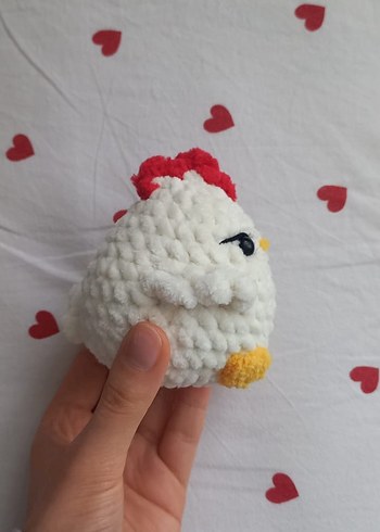 Renkli Mini Tavuk Peluş Oyuncak - Görsel 2