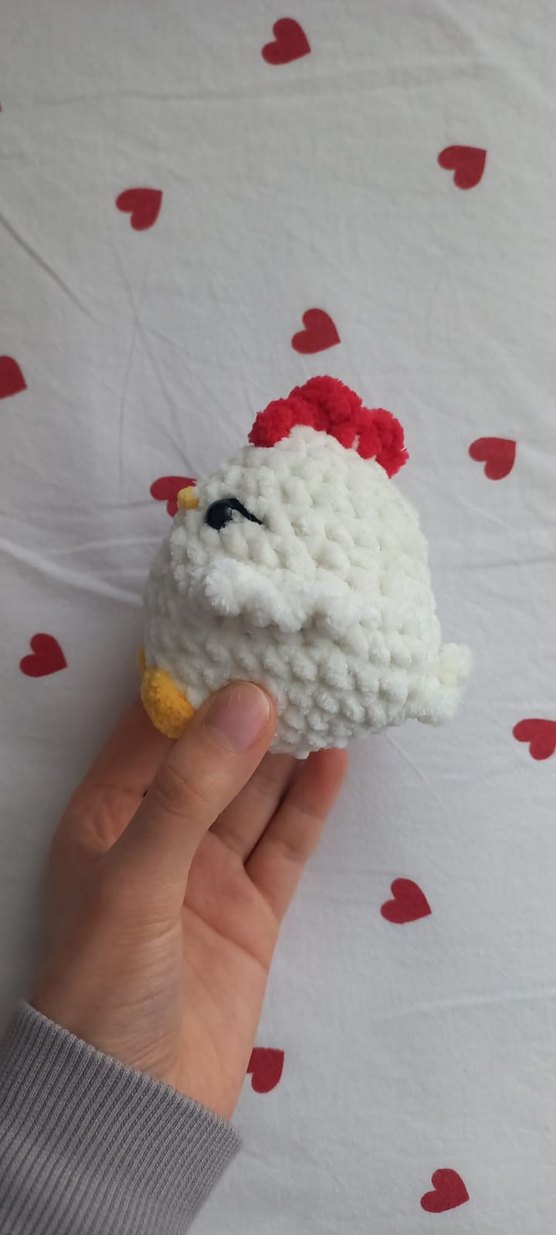 Renkli Mini Tavuk Peluş Oyuncak - Görsel 3