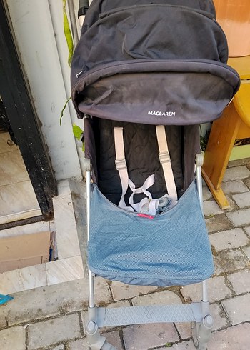 Siyah Maclaren Bebek Arabası - Görsel 6