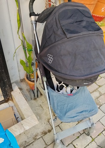 Siyah Maclaren Bebek Arabası - Görsel 3