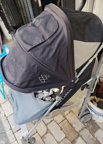 Siyah Maclaren Bebek Arabası - Görsel 4