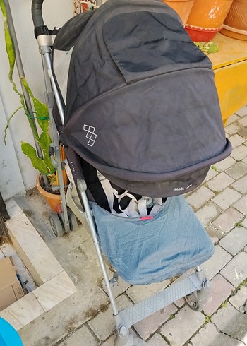 Siyah Maclaren Bebek Arabası - Görsel 2