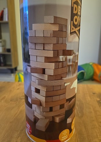 Denge Oyunu - Turuncu Parlak Bloklar - Görsel 4