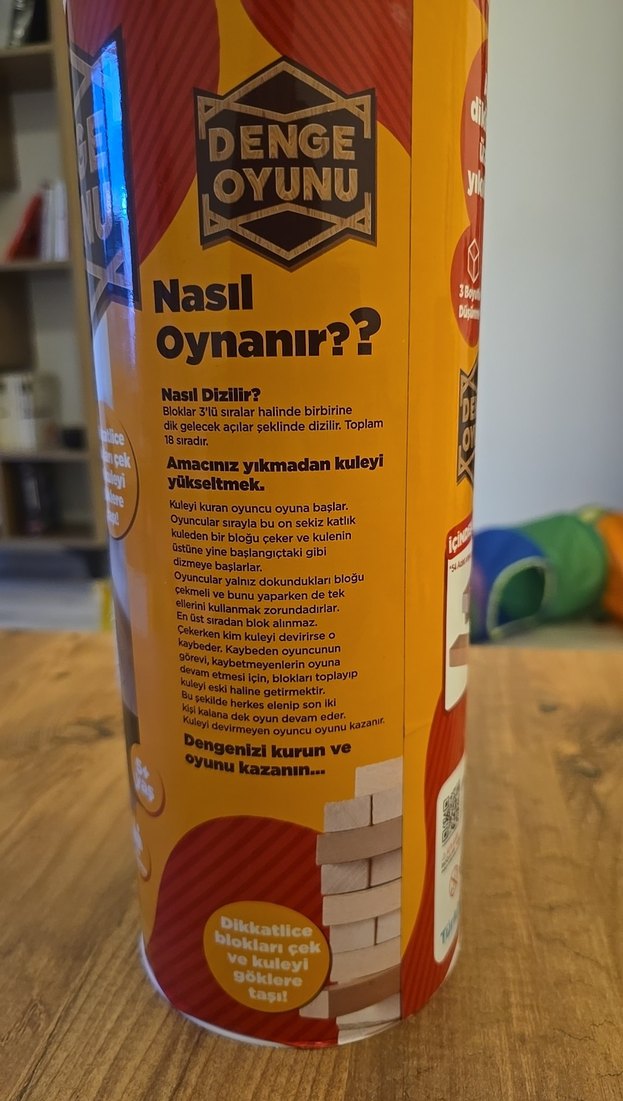 Denge Oyunu - Turuncu Parlak Bloklar - Görsel 2