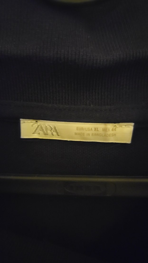 ZARA Koyu Lacivert Erkek Polo Tişört - Görsel 2