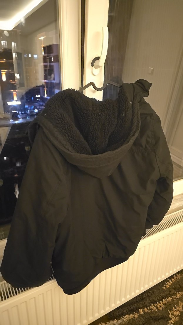 MAVİ Siyah Fermuarlı Erkek Mont - Görsel 3