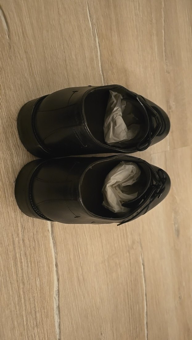 HATEMOĞLO SAYKI Siyah Deri Klasik Erkek Ayakkabısı - Görsel 2