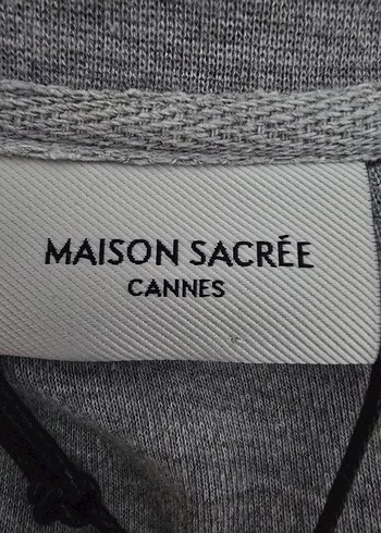 Maison Sacrée Gri Tişört - Görsel 3