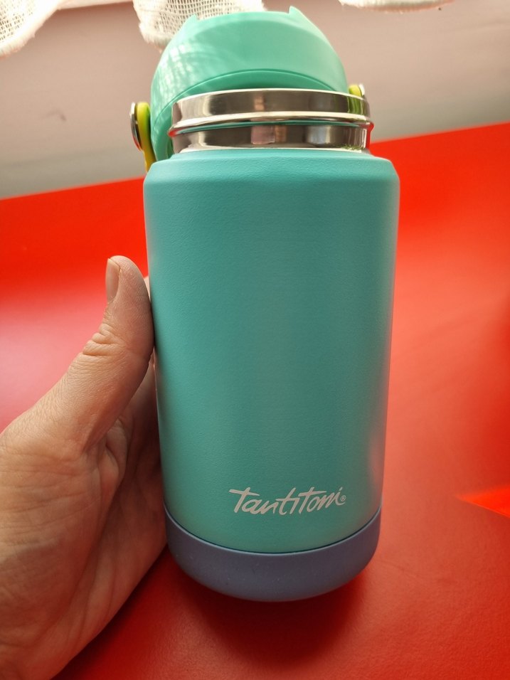 Turkuaz Çocuk Termos Şişesi - Görsel 2