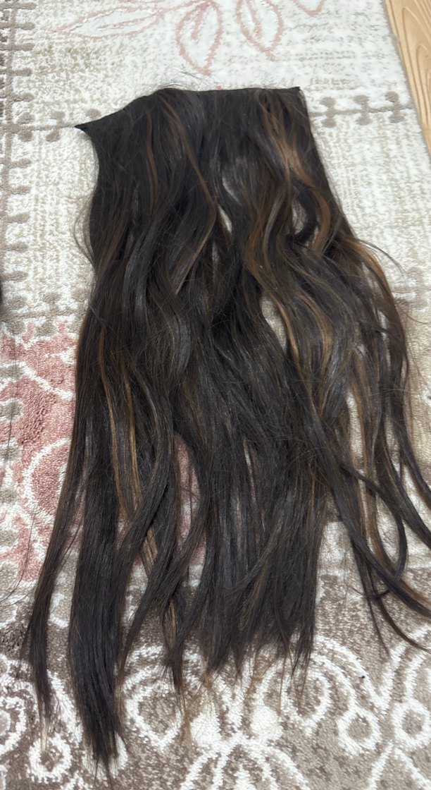 Yarım ay Kahverengi balyaj çıtçıt - Görsel 3