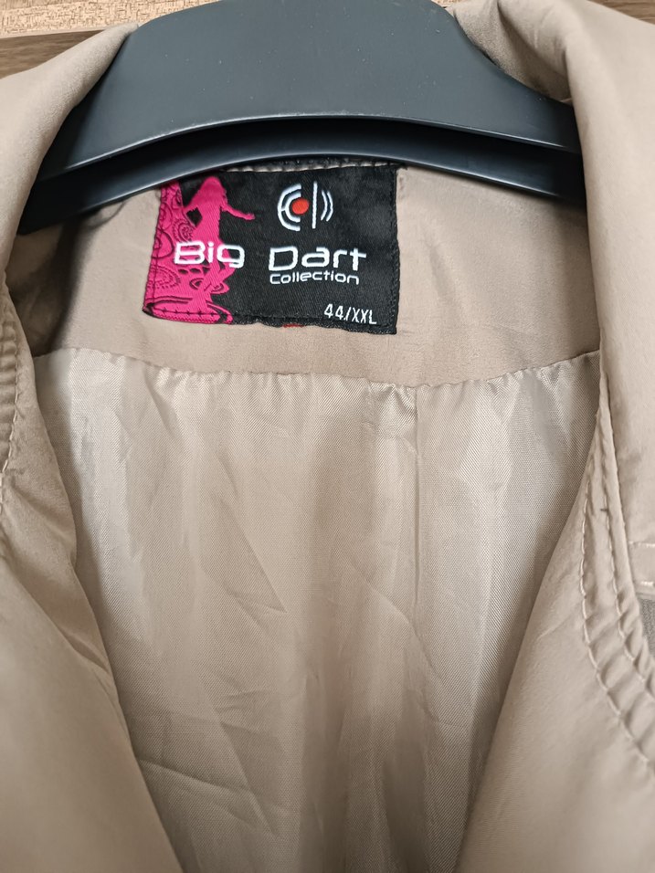 Düğmeli Bej Midi Trençkot - Görsel 3