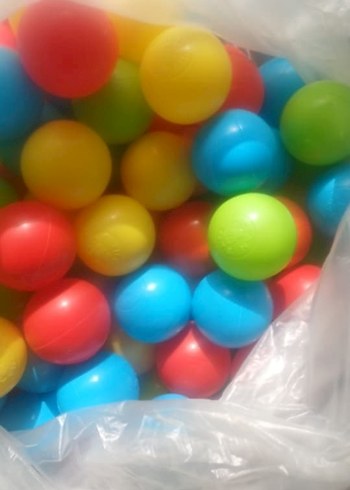 Renkli Plastik Oyun Topları - Görsel 2