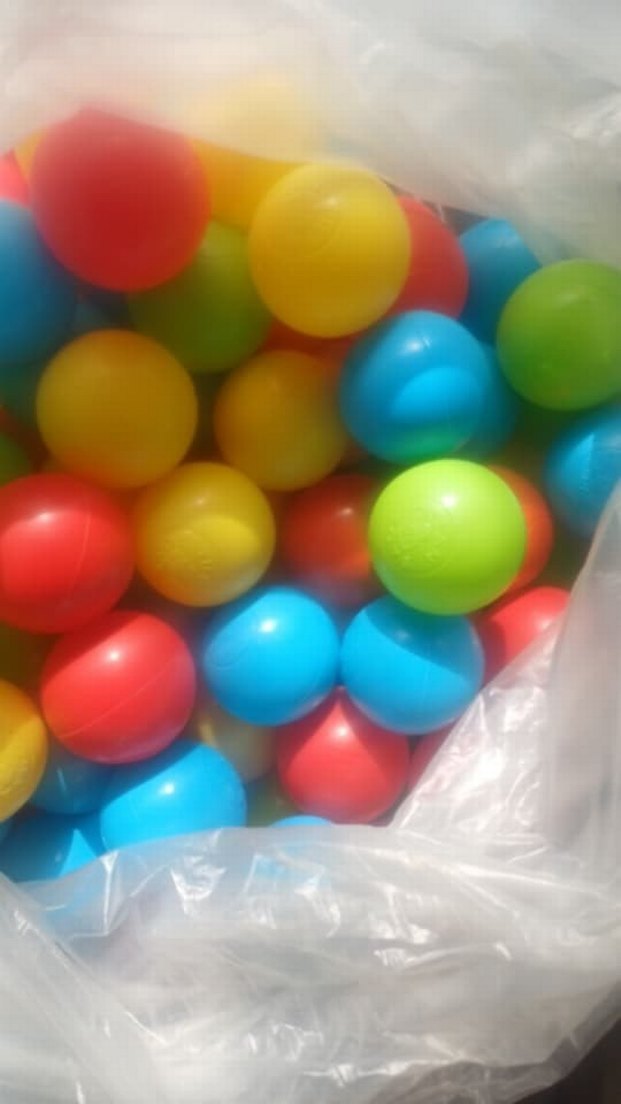 Renkli Plastik Oyun Topları - Görsel 2