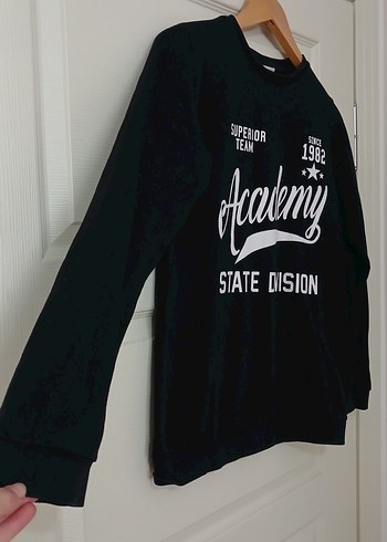 Erkek çocuk Siyah Uzun Kollu Sweatshirt - Görsel 2