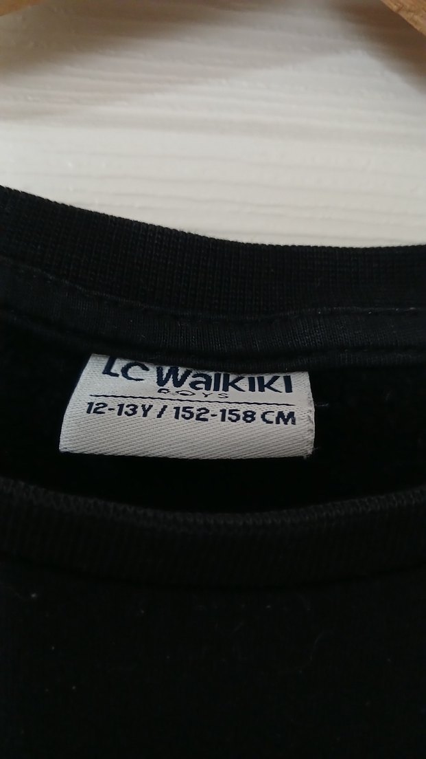 Erkek çocuk Siyah Uzun Kollu Sweatshirt - Görsel 3