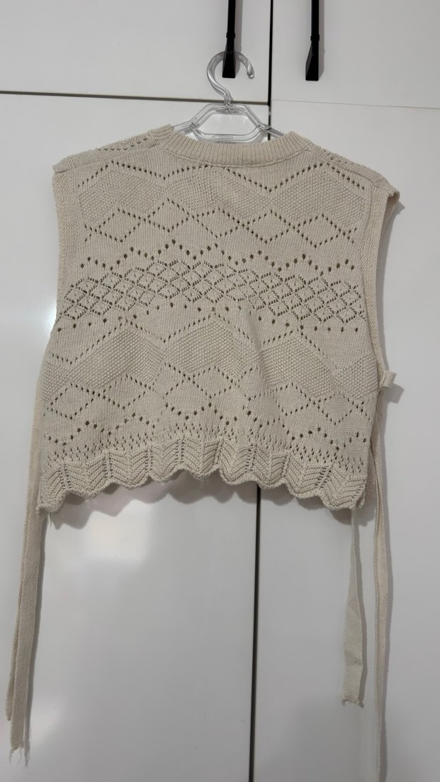 Nakışlı Bohem Kadın Triko Süveter - Görsel 2