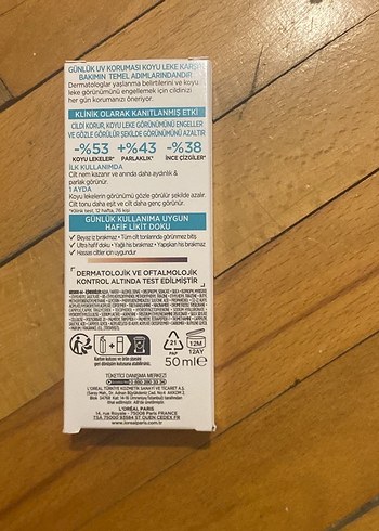 L'Oréal Bright Reveal SPF 50+ Koyu Leke Karşıtı Güneş Kremi - Görsel 2