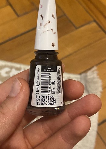 Flormar Color Joy Koyu Kahverengi Oje - Görsel 2