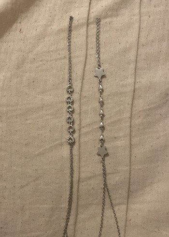 Bohem Gri İşlemeli Zincir Detaylı Kadın El Zinciri - Görsel 3