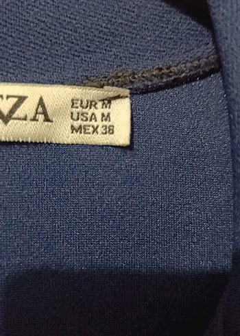 Lacivert Kemerli Kısa Kollu Tulum - Görsel 3