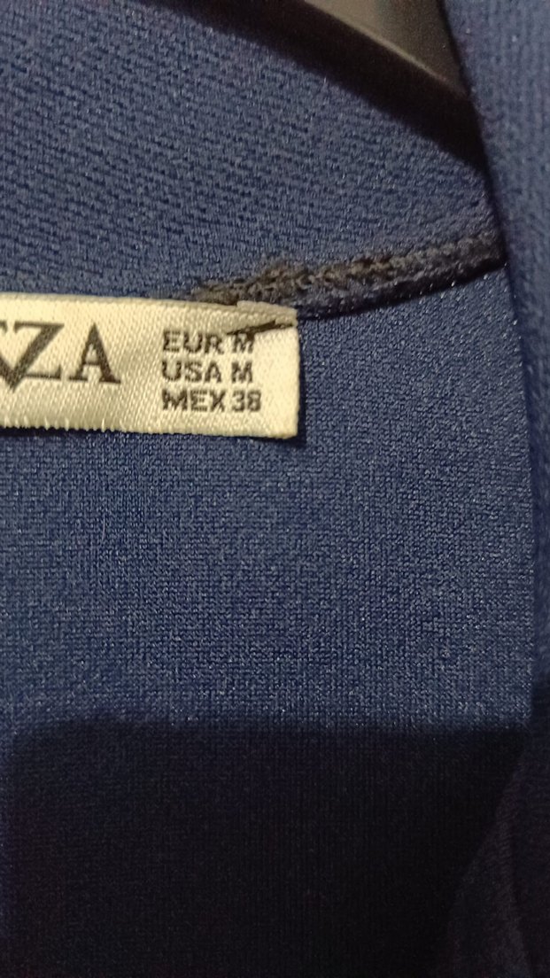 Lacivert Kemerli Kısa Kollu Tulum - Görsel 3