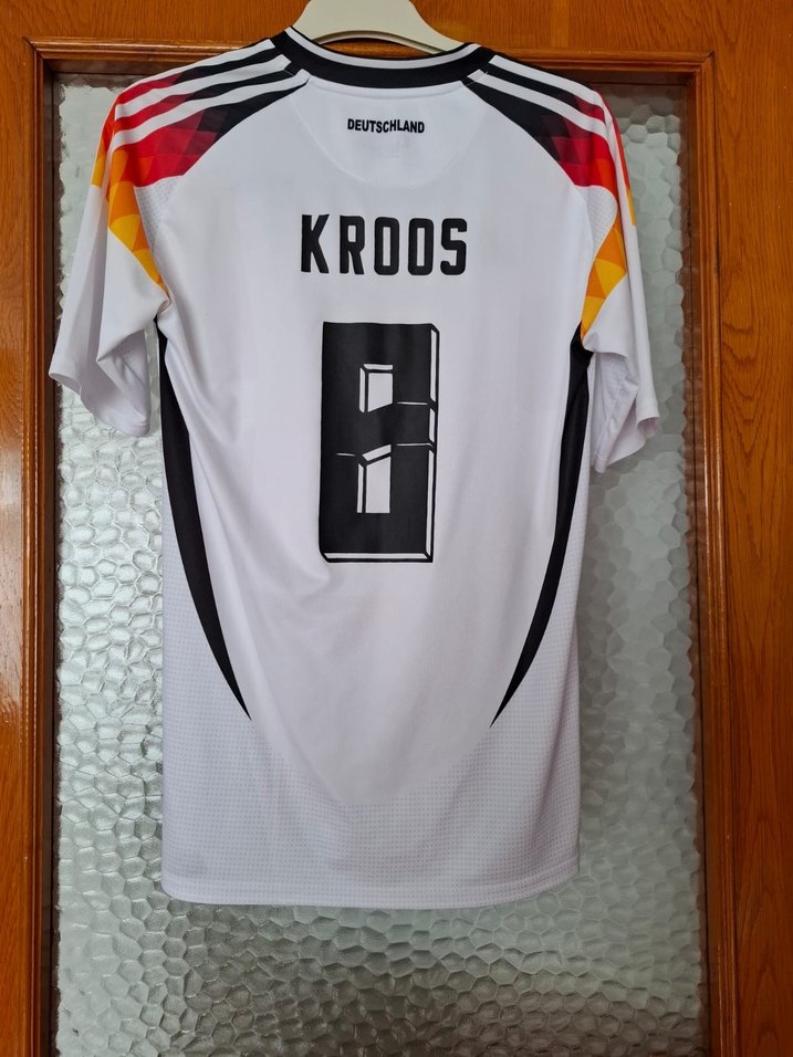 Kroos Almanya Beyaz Kısa Kollu Forma - Görsel 3