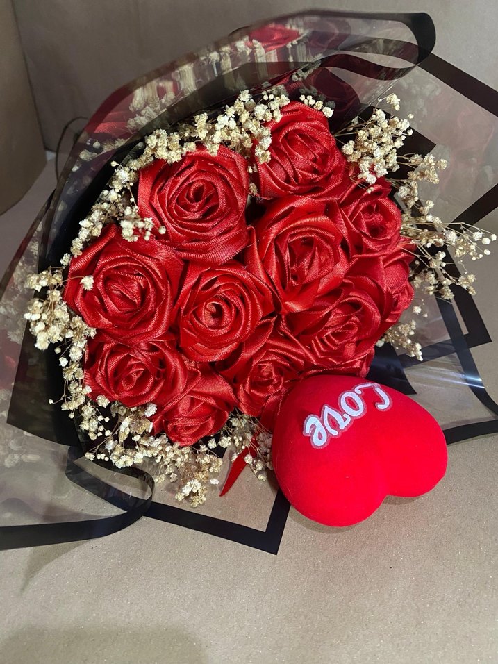 Sevgililer günü buketi - Görsel 2