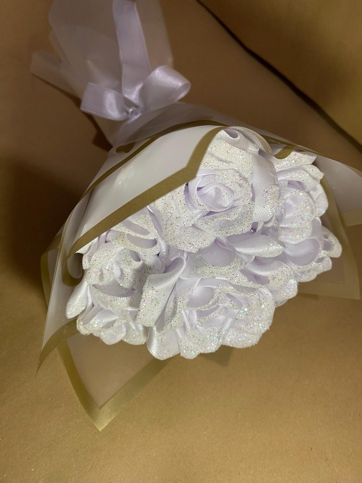 Beyaz Gelin Buketi - Görsel 2