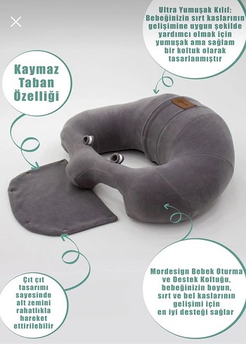Bebek Destek ve Oturma Yastığı - Görsel 2
