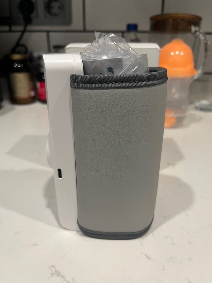 Şarjlı Bebek Biberon Isıtıcısı Gri-Beyaz - Görsel 4