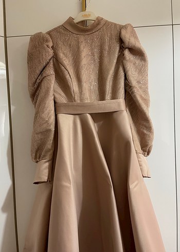 Pudra Kadın  Abiye Elbise - Görsel 2