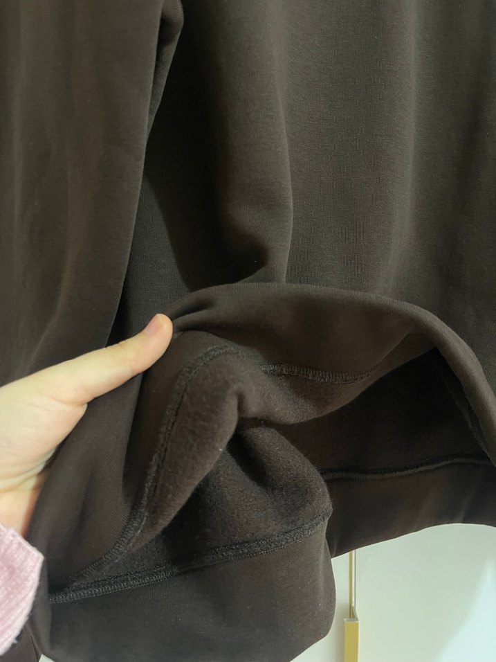 Kahverengi sweat - Görsel 3