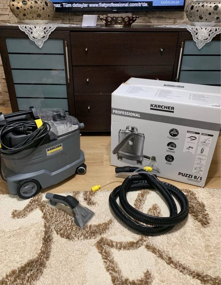 KARCHER 8/1 Gri Vakum Süpürgesi - Görsel 2