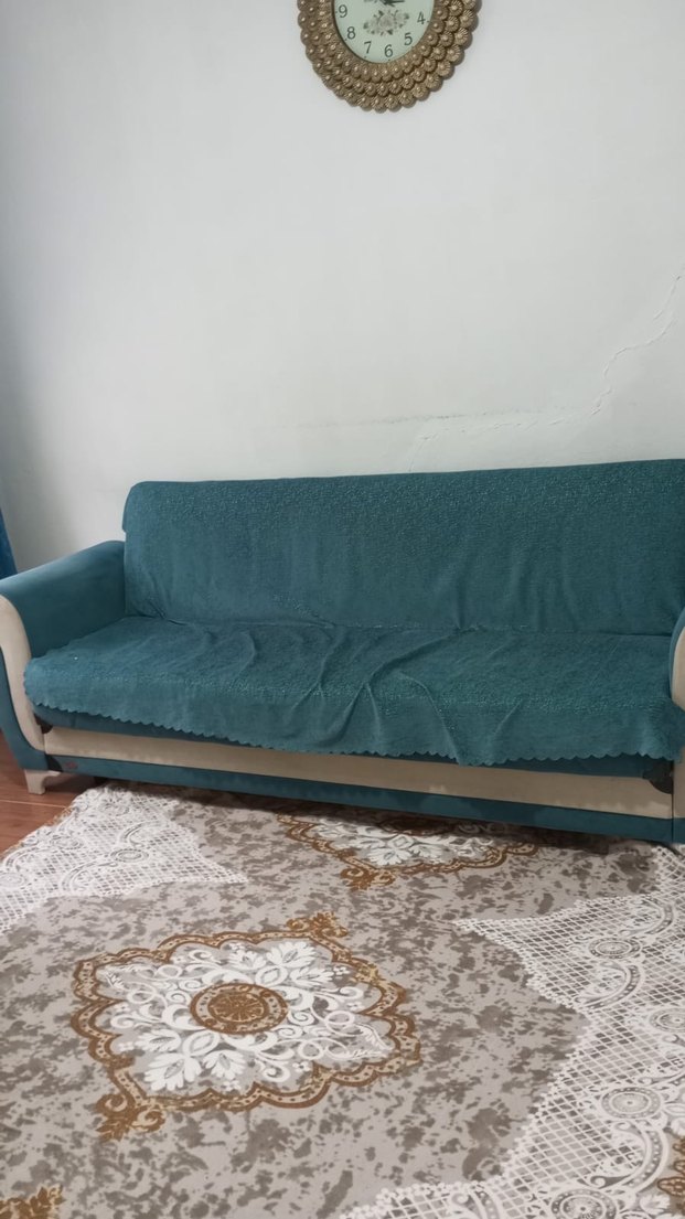 Modern Gri Düz Renk Koltuk Örtüsü - Görsel 2