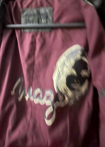 Bordo Grunge Punk Erkek Rozeti - Görsel 8