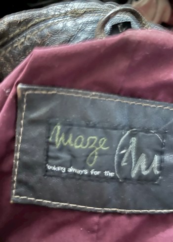 Bordo Grunge Punk Erkek Rozeti - Görsel 2