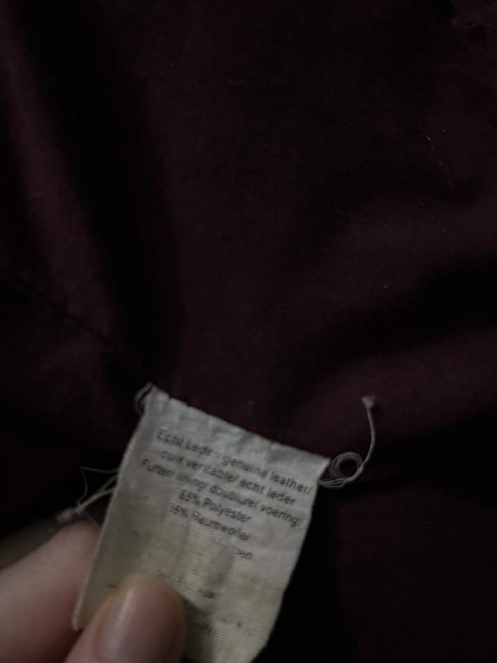 Bordo Grunge Punk Erkek Rozeti - Görsel 3