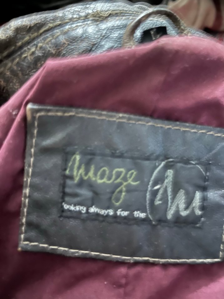 Bordo Grunge Punk Erkek Rozeti - Görsel 2