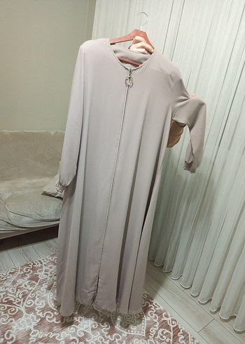 Bej Uzun Kollu pardesü - Görsel 2