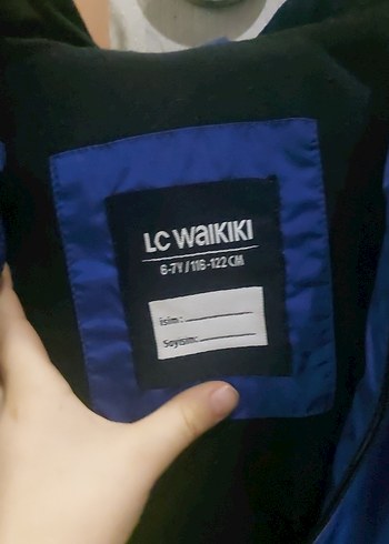 Parlak Mavi Fermuarlı Erkek Çocuk yağmurluğu - Görsel 3