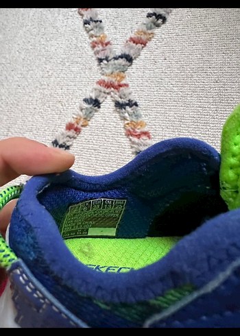 Çok Renkli Erkek Çocuk Spor Ayakkabı Velcro - Görsel 3