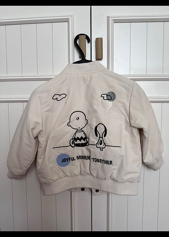 Bej Düğmeli Erkek Çocuk Ceket - Görsel 2