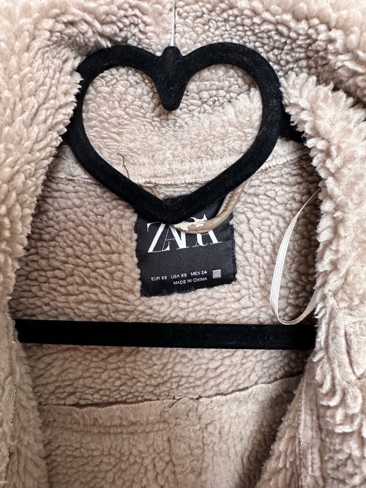 Kahverengi Süet Kürklü Kadın Ceket - Görsel 2