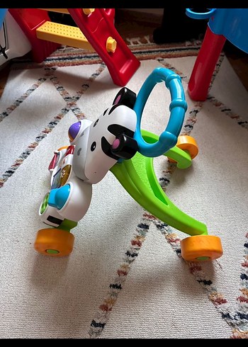 Renkli Zebra Desenli Yürüyüş Yardımcısı - Görsel 2