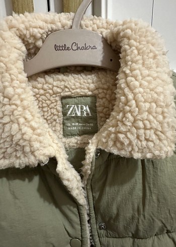 Bej Kürklü Erkek Çocuk Yelek Zara - Görsel 2