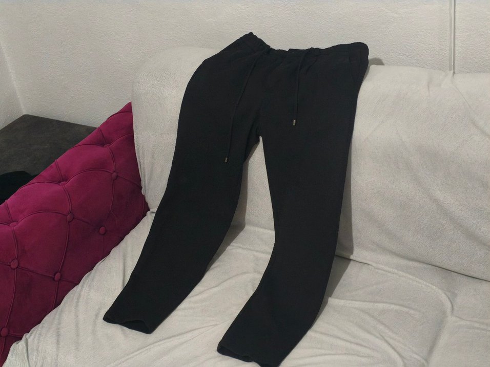 Siyah Erkek Slim Fit Kumaş Pantolon - Görsel 3